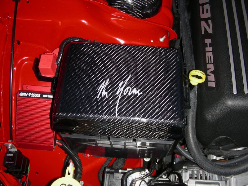 Mr. Norm’s Carbon Fiber Fuse Box Cover 08-14 LX Cars, Challenger